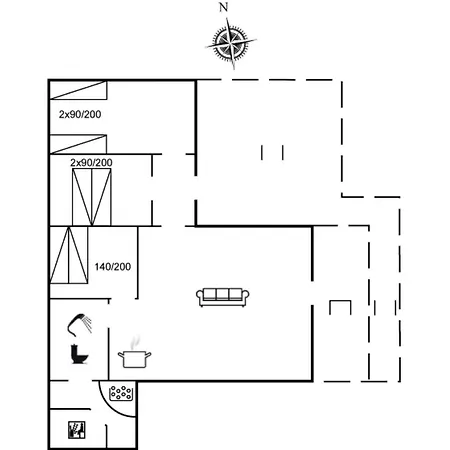 別荘 Ingborg - 150m From The Sea By Interhome ヴィデ・サンデ